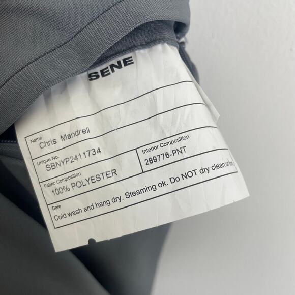 Sene Men’s Soho FlexTech Pants in Sage Gray Stretch 38x31 - Picture 5 of 7